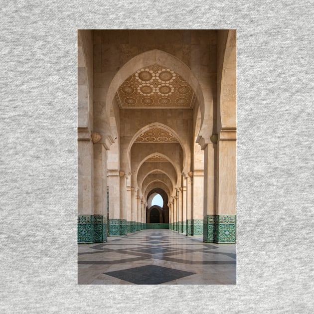 Arches at Casablanca, Morocco by mitzobs